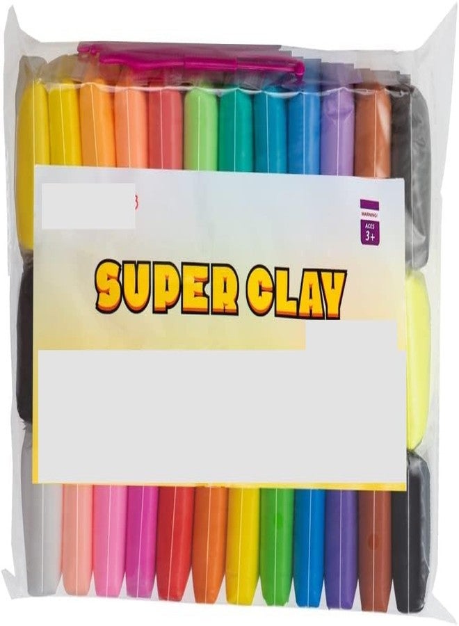 Eclet (Pack of 12) Air Dry Clay, Colorful Children Soft Clay, Creative Art Crafts, Gifts for Kids-Multi Color. Non-Toxic Modeling Magic Fluffy Foam Bouncing Clay Putty Kit for Kids with Tools .153 - Image 1